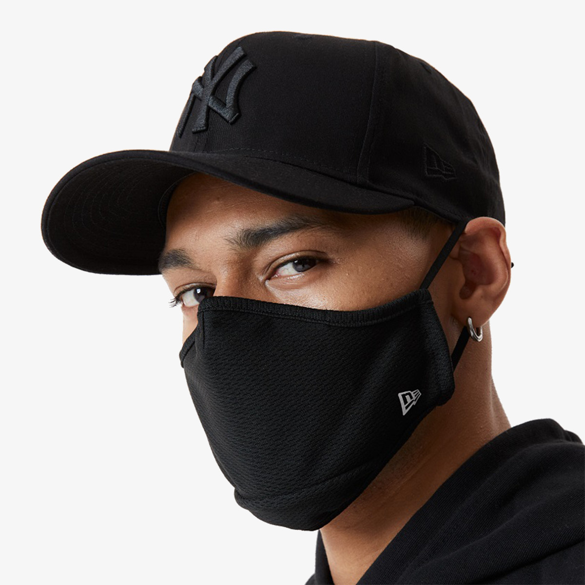 NEW ERA Face cover BLANK MASK BLK1 
