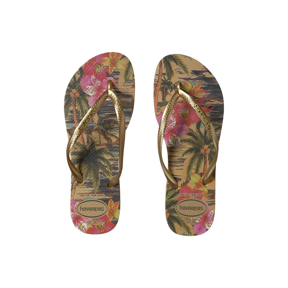 Havaianas slim shop tropical ivory