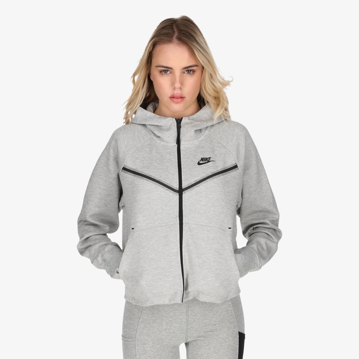 NIKE Majica s kapuljačom na patent Sportswear Tech Fleece Windrunner 