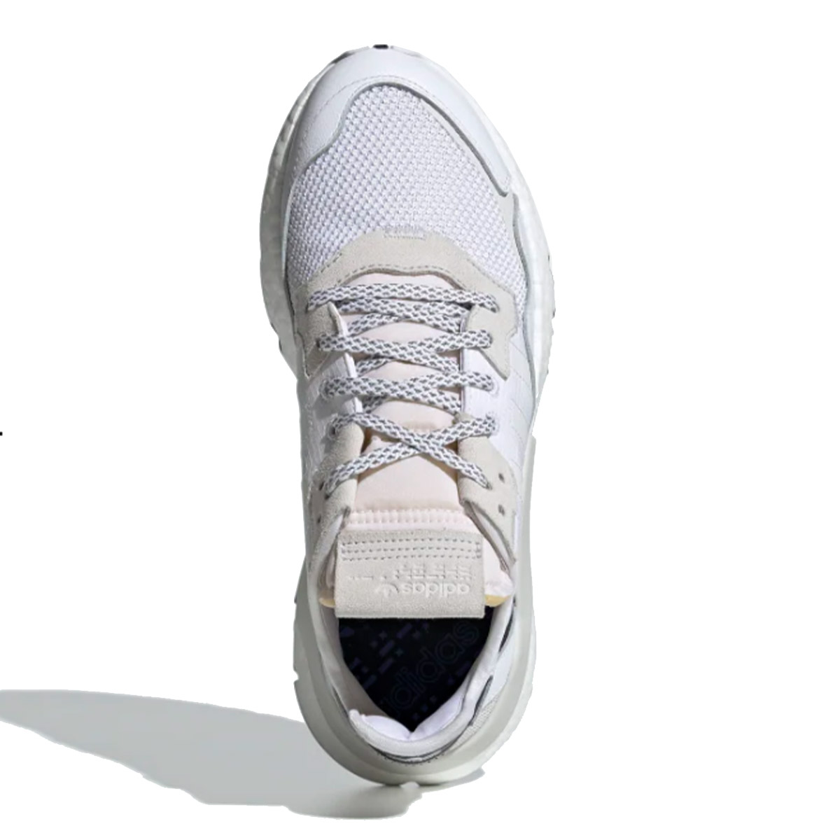 Triple white nite jogger sale
