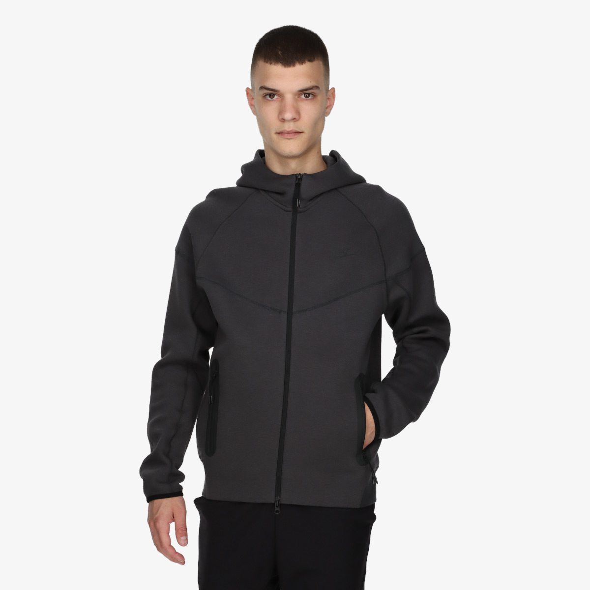 NIKE Majica s kapuljačom na patent Tech Fleece 