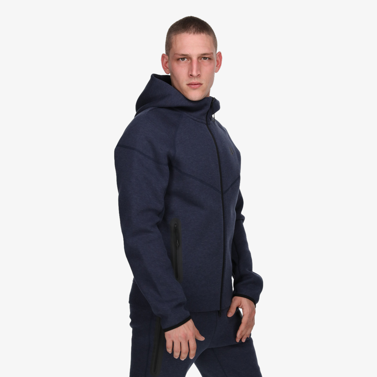 NIKE Majica s kapuljačom na patent Tech Fleece 