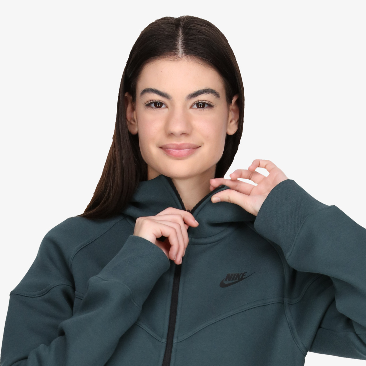 NIKE Majica s kapuljačom na patent Tech Fleece 