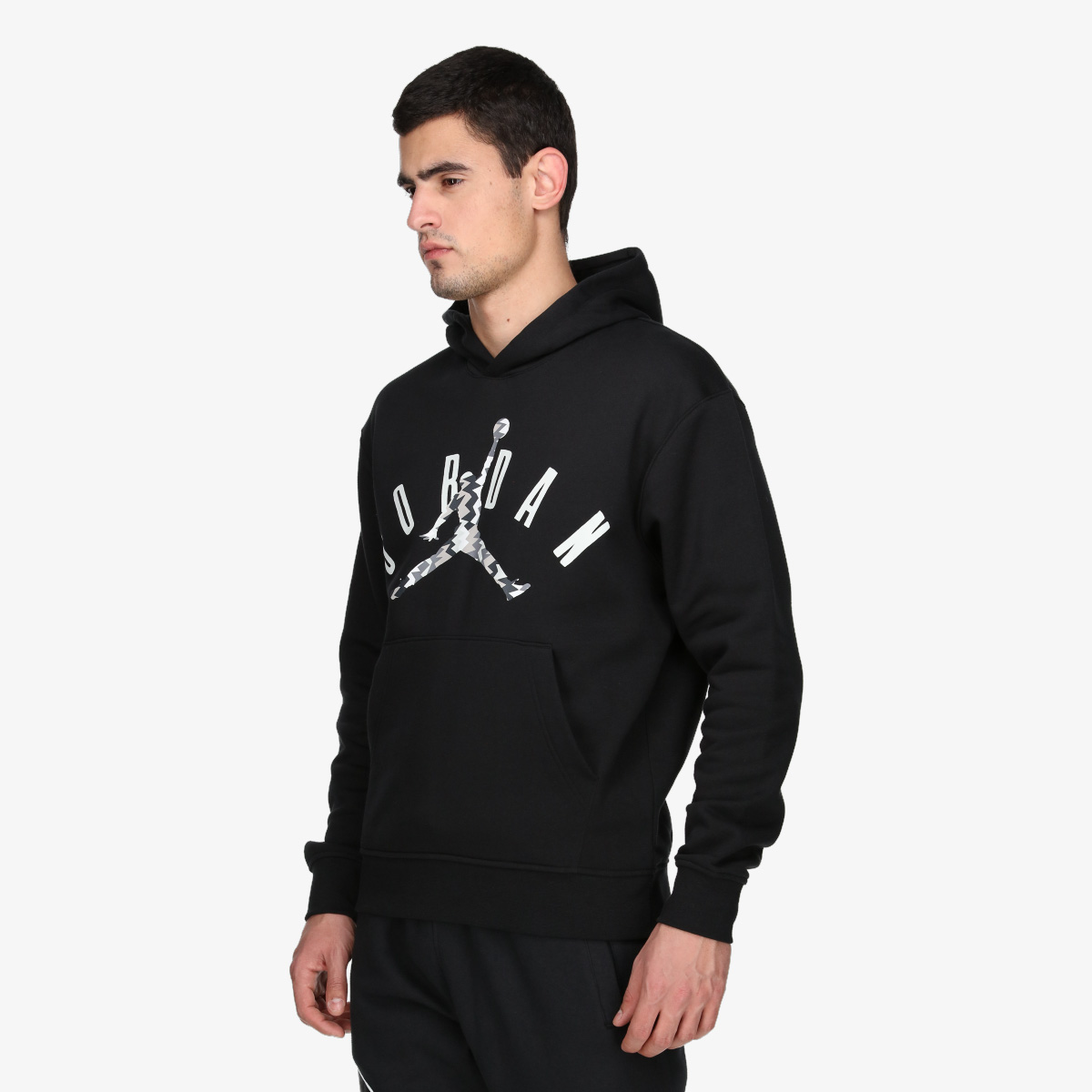 NIKE Majica s kapuljačom M J FLT MVP HBR FLC PO 