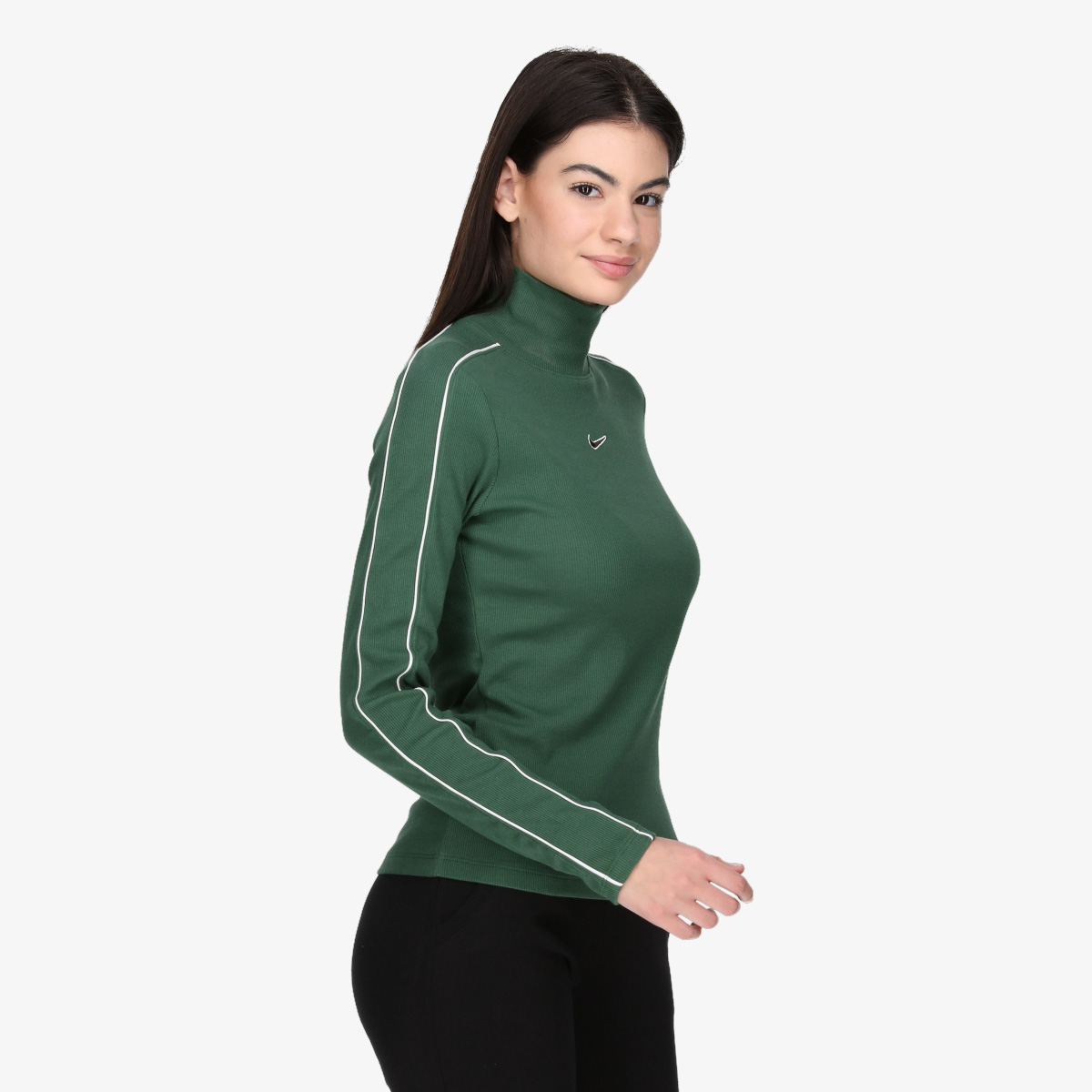 NIKE Majica dugih rukava W NSW LS TOP MOCK SW 