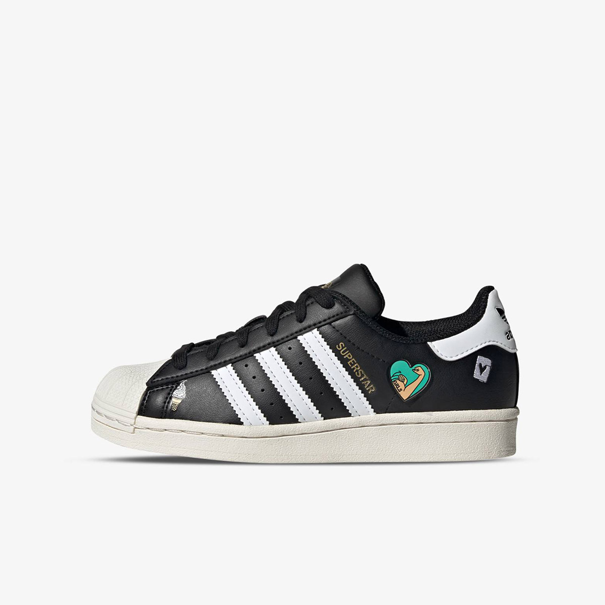 adidas gazelle silver green womens adidas Originals Superstar Hi x Wales Bonner - JR0217 | SNS main image 1
