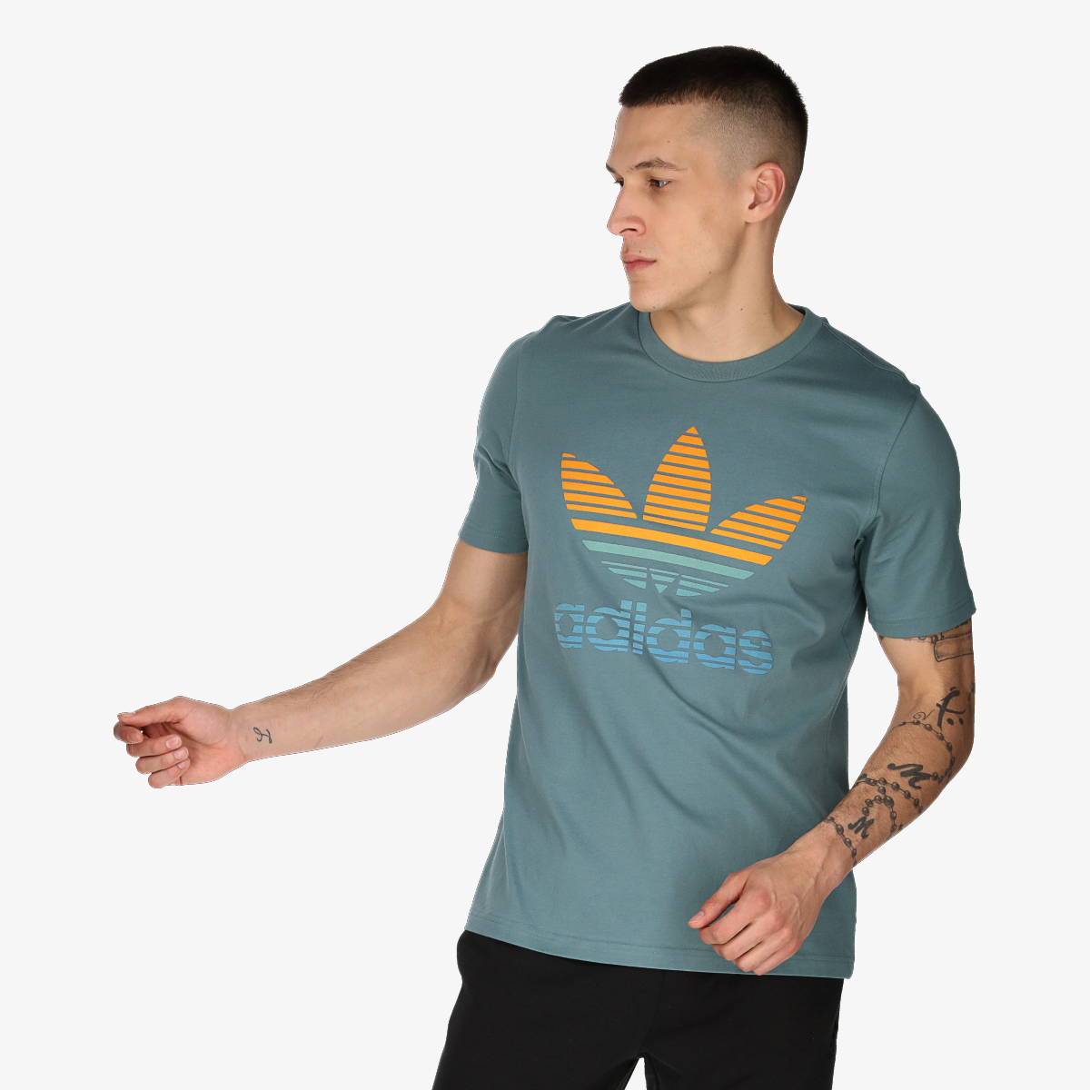 adidas Majica kratkih rukava TREF OMBRE T Buzz Sneaker Station