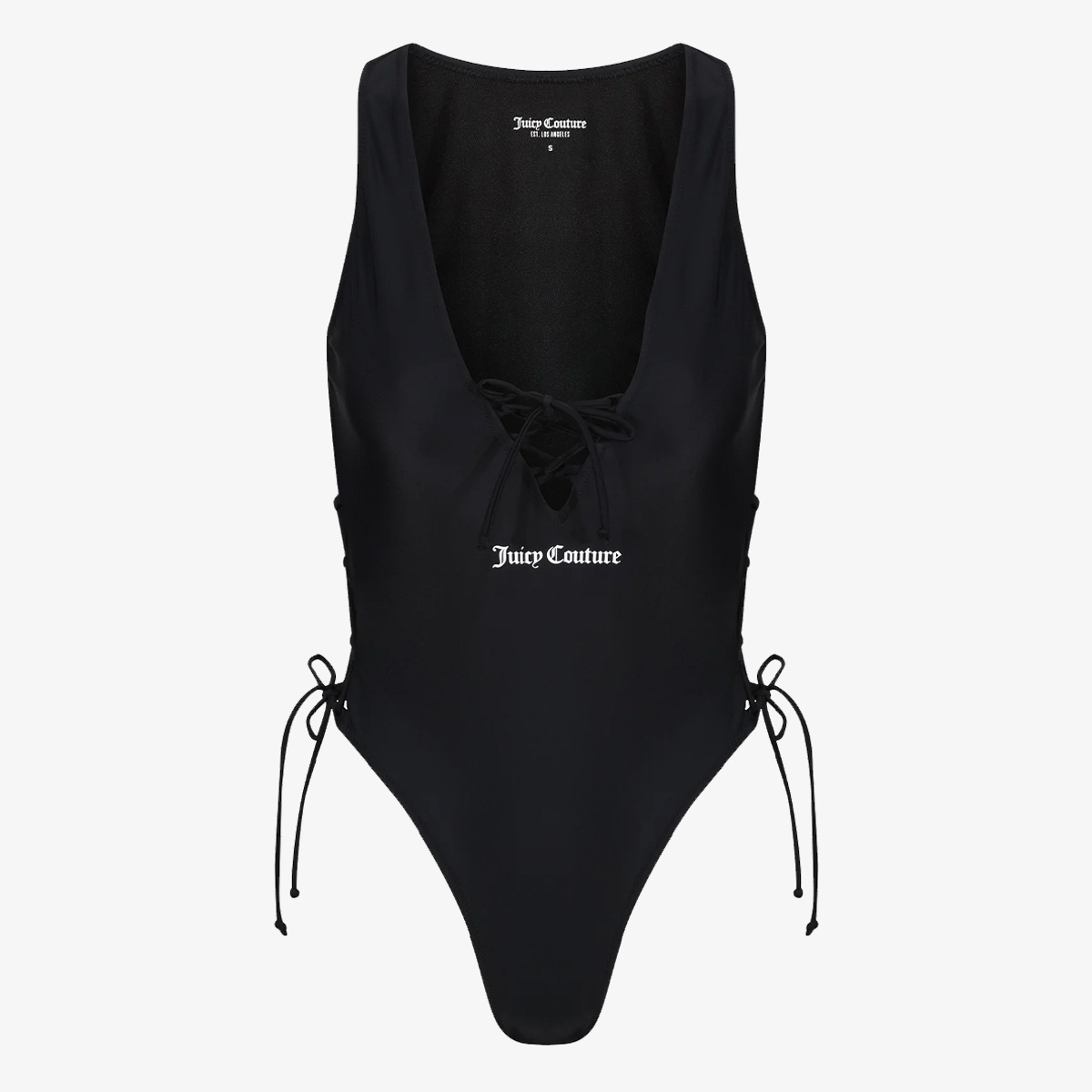 JUICY COUTURE Bikini ONE PIECE SWIMSUIT WITH LATTICE DETAIL 