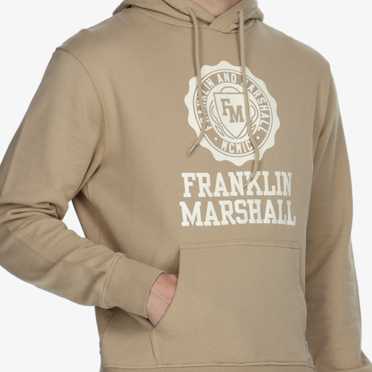 FRANKLIN & MARSHALL Majica s kapuljačom Hoody 