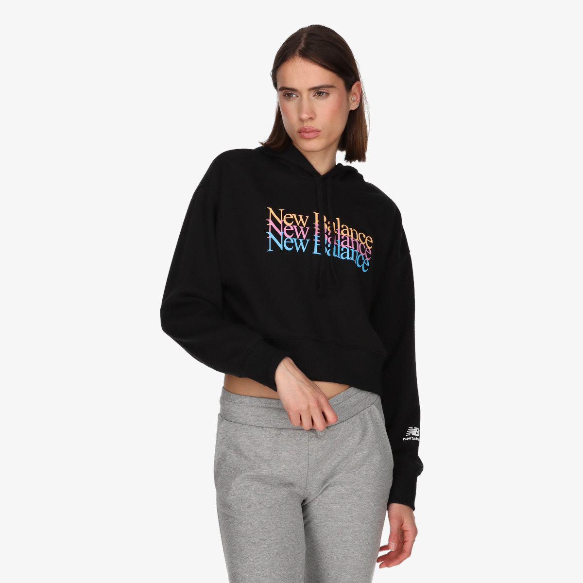 NEW BALANCE Majica s kapuljačom NB Essentials Celebrate Fleece Hoodie 