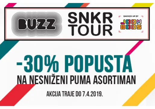 Puma SNKR tour akcija!