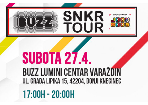 SNKR tour osvaja Varaždin!