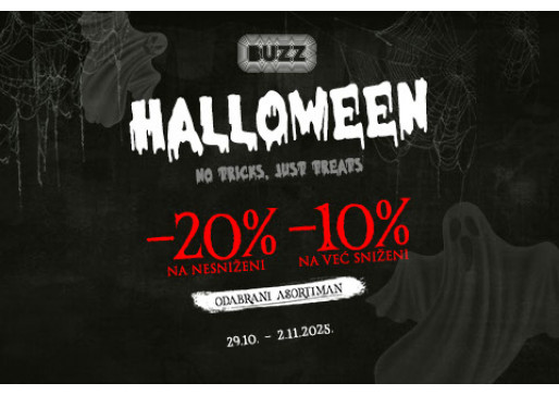 BUZZ HALLOWEEN - NO TRICKS, JUST TREATS!