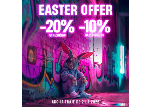 Tvoj stil. Tvoja pravila. Iskoristi 20% i dodatnih 10% na odabrano u BUZZ-u!