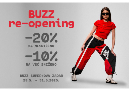 BACK IN BUZZ, BACK IN STYLE! BUZZ ZADAR RE-OPENING