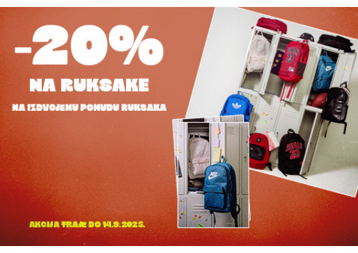 B2S, MAKE IT COOL uz -20% na RUKSAKE!