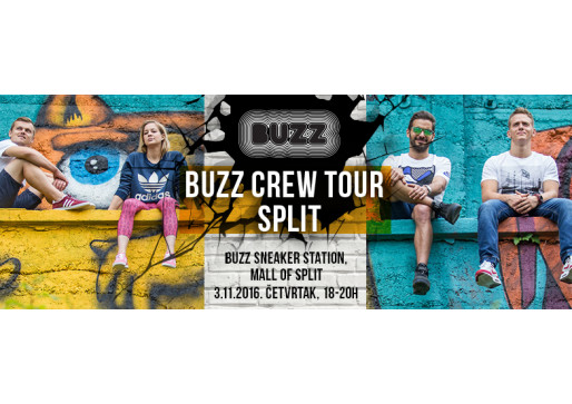 Buzz Crew dolazi u Mall of Split - pridruži se i ti