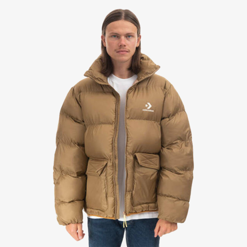 CONVERSE Majica s kapuljačom PATCH POCKET PUFFER JACKET 