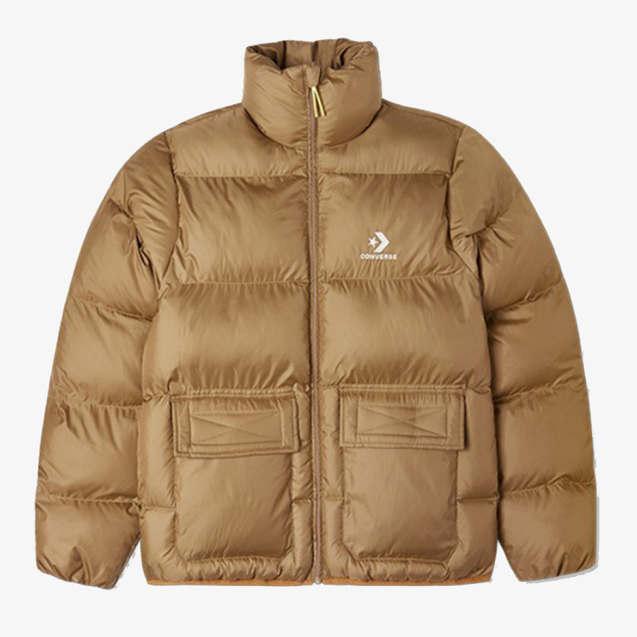 CONVERSE Majica s kapuljačom PATCH POCKET PUFFER JACKET 