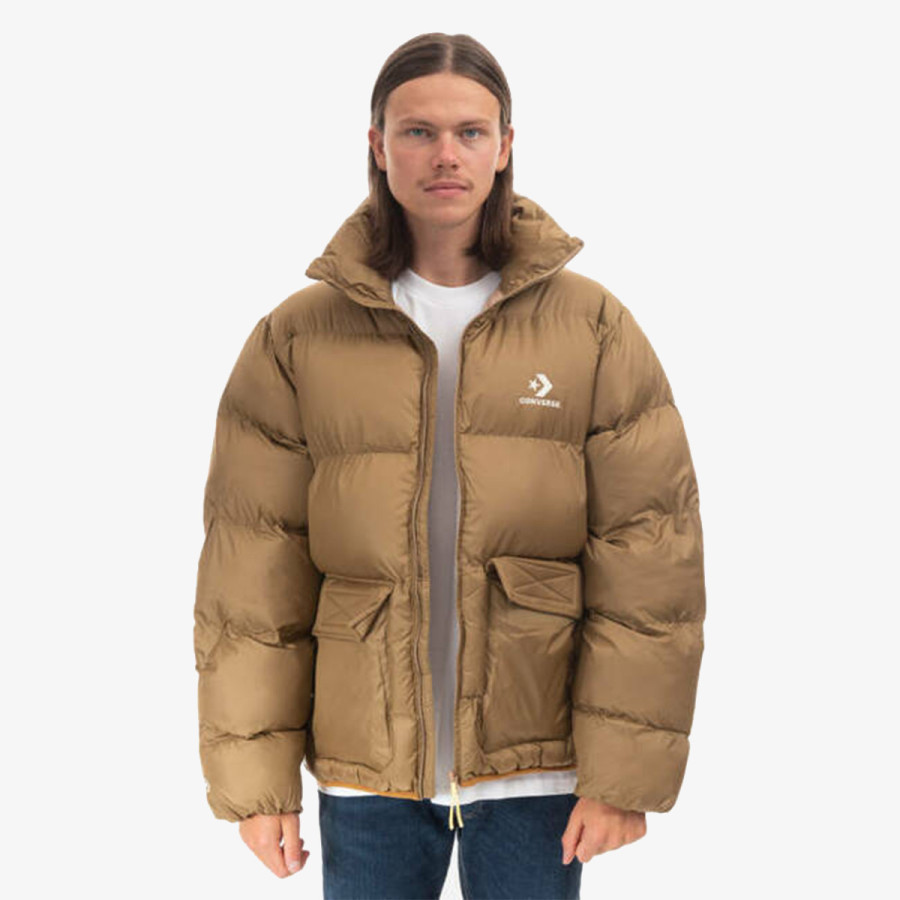 CONVERSE Majica s kapuljačom PATCH POCKET PUFFER JACKET 