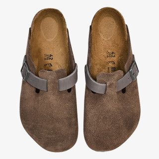 BIRKENSTOCK Natikače Boston LEVE/LEOI Concrete Gray 