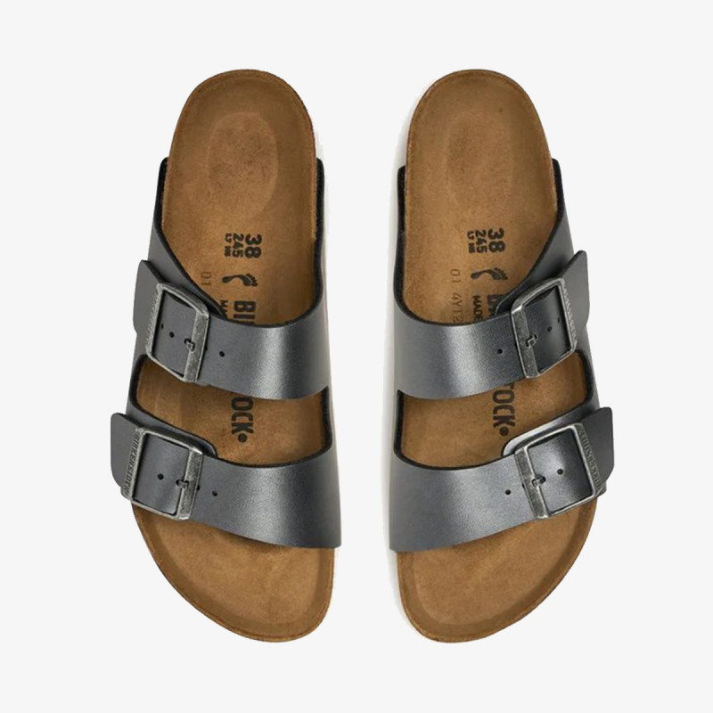 BIRKENSTOCK Natikače Arizona BF Metallic Black 