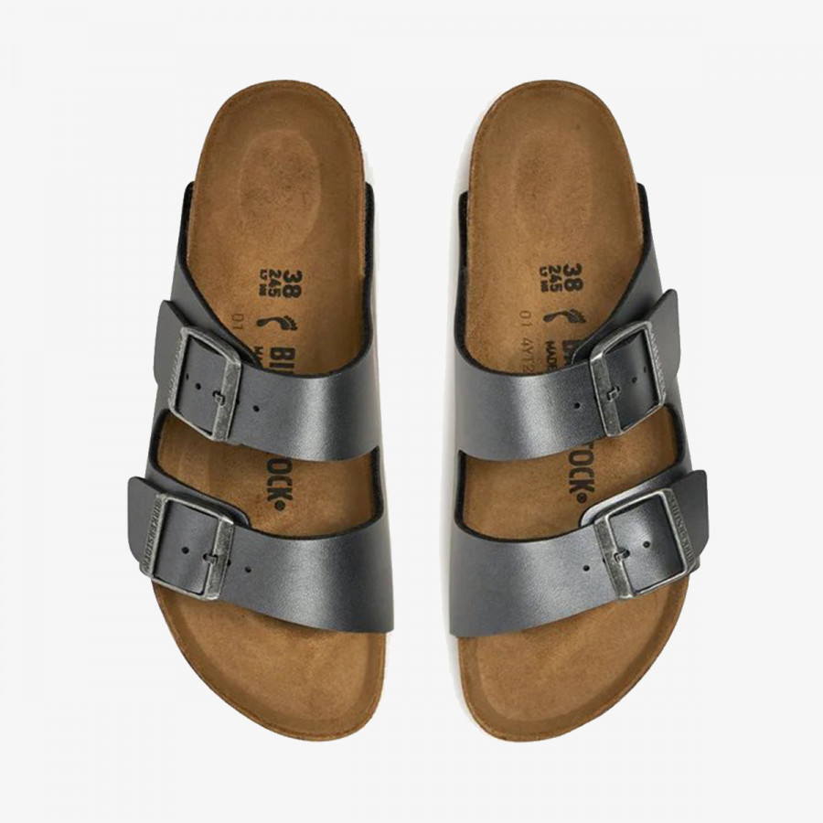 BIRKENSTOCK Natikače Arizona BF Metallic Black 