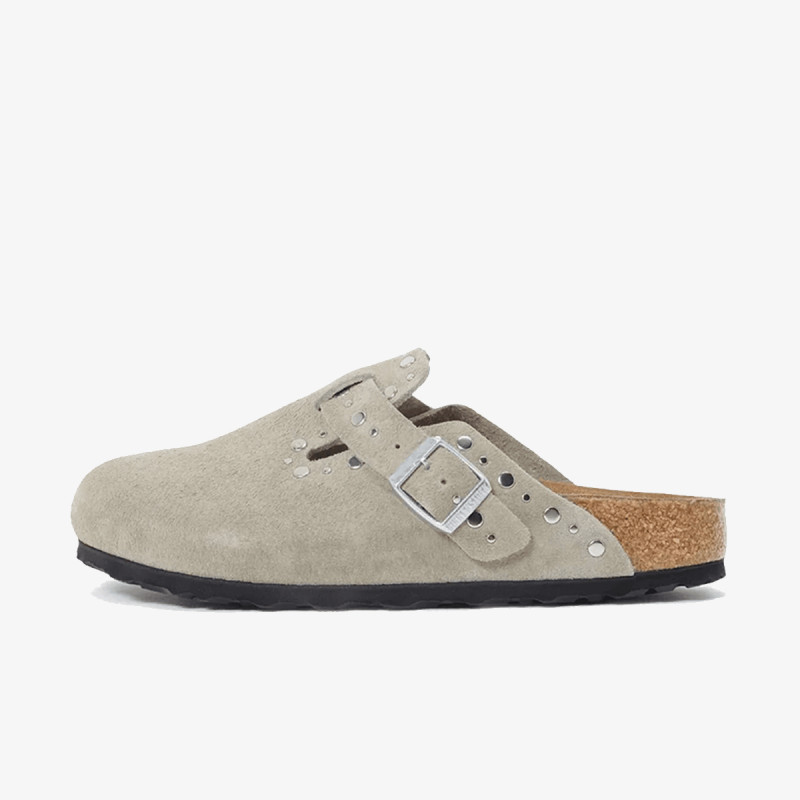 BIRKENSTOCK Papuče Boston Rivet LEVE Taupe 