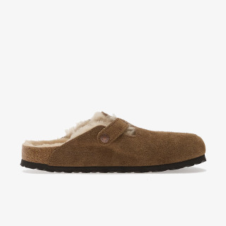 BIRKENSTOCK Papuče Boston Shear LEVE Dark Tea LAF 