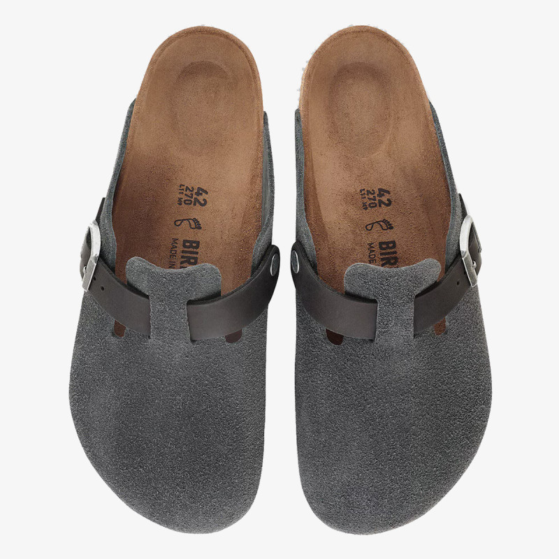 BIRKENSTOCK Papuče Boston LEVE/LEOI Charcoal 