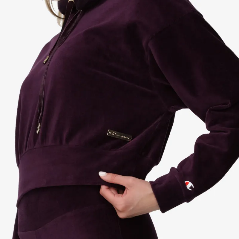 CHAMPION Majica s kapuljačom LADY VELOUR HOODY 