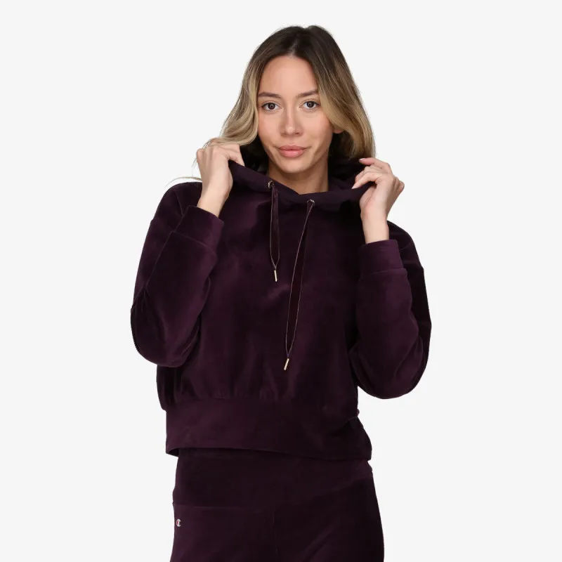 CHAMPION Majica s kapuljačom LADY VELOUR HOODY 
