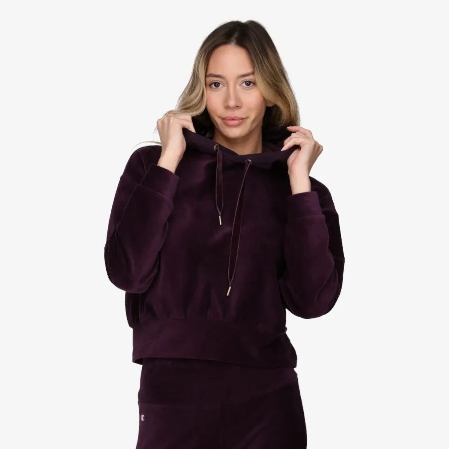 CHAMPION Majica s kapuljačom LADY VELOUR HOODY 