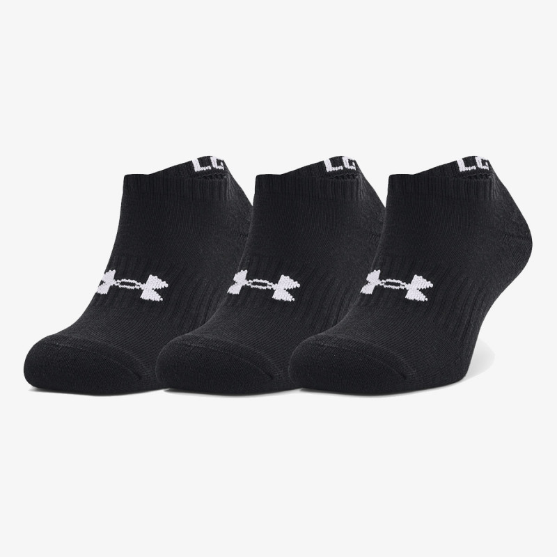 UNDER ARMOUR Čarape UA Core No Show 3Pk 