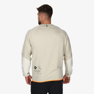 UNDER ARMOUR Majica bez kragne UA Terrain Terry Crew 