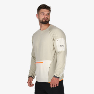 UNDER ARMOUR Majica bez kragne UA Terrain Terry Crew 