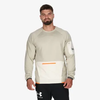 Majica bez kragne UA Terrain Terry Crew 