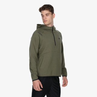 UNDER ARMOUR Majica dugih rukava s polu patentom UA Unstoppable Flc Hoodie 
