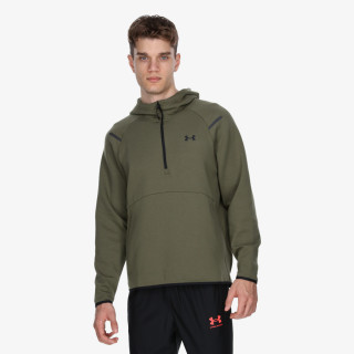 UNDER ARMOUR Majica dugih rukava s polu patentom UA Unstoppable Flc Hoodie 