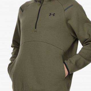 UNDER ARMOUR Majica dugih rukava s polu patentom UA Unstoppable Flc Hoodie 