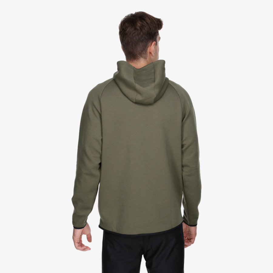 UNDER ARMOUR Majica dugih rukava s polu patentom UA Unstoppable Flc Hoodie 