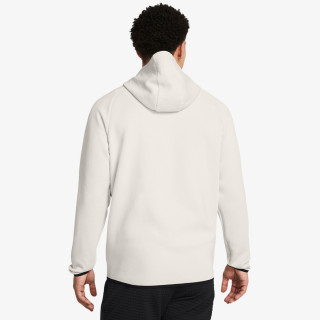 UNDER ARMOUR Majica s kapuljačom na patent UA Unstoppable Flc FZ HD EU 