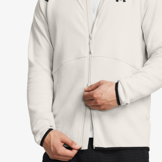 UNDER ARMOUR Majica s kapuljačom na patent UA Unstoppable Flc FZ HD EU 