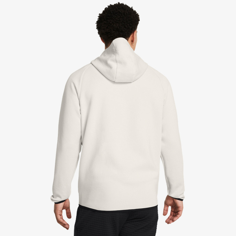 UNDER ARMOUR Majica s kapuljačom na patent UA Unstoppable Flc FZ HD EU 