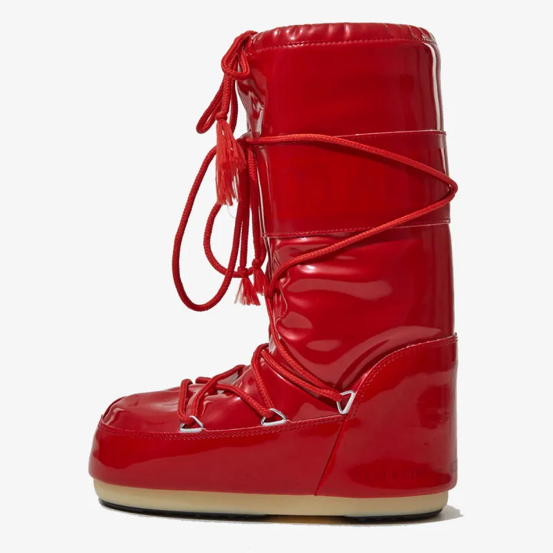 MOON BOOT Čizme MOON BOOT ICON VINILE MET RED 35-47 