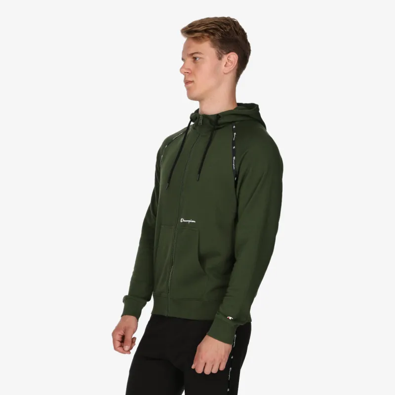 CHAMPION Majica s kapuljačom na patent COLOR BLOCK FULL ZIP HOODY 