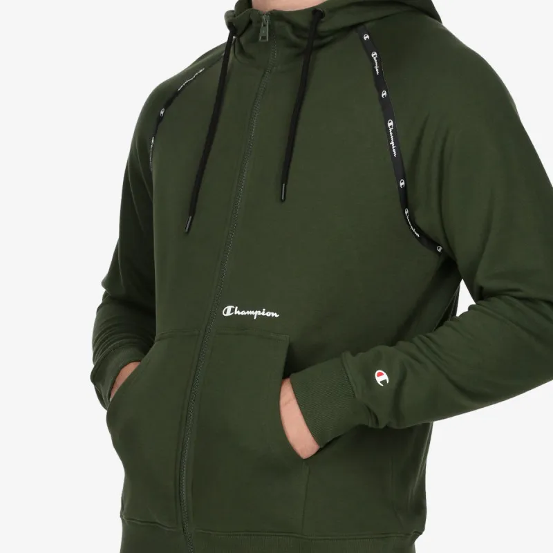 CHAMPION Majica s kapuljačom na patent COLOR BLOCK FULL ZIP HOODY 