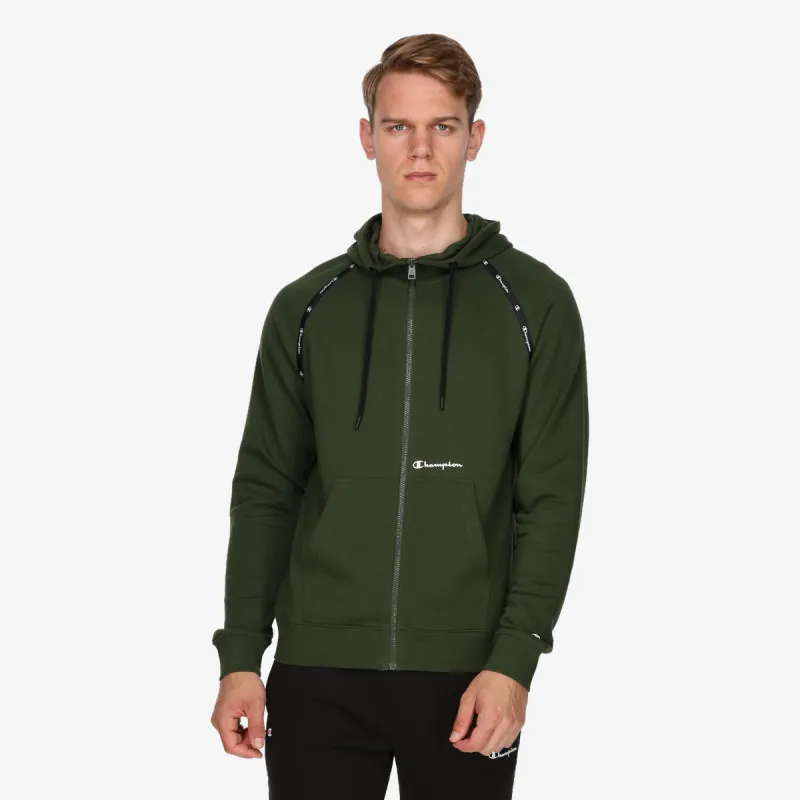 CHAMPION Majica s kapuljačom na patent COLOR BLOCK FULL ZIP HOODY 