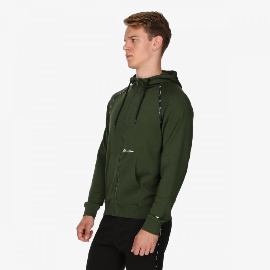 CHAMPION Majica s kapuljačom na patent COLOR BLOCK 
