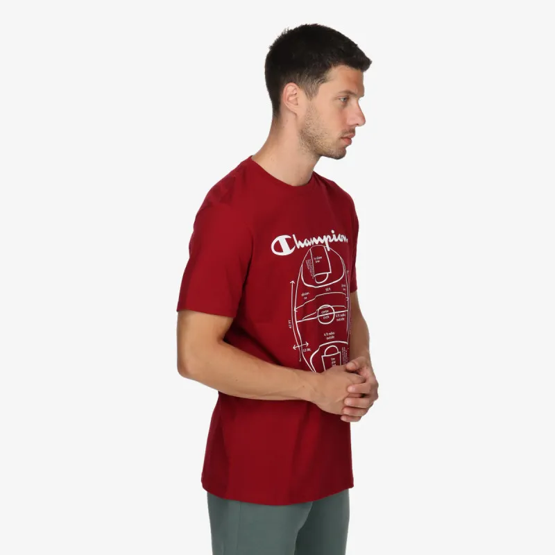 CHAMPION Majica kratkih rukava BASKET COURT T-SHIRT 
